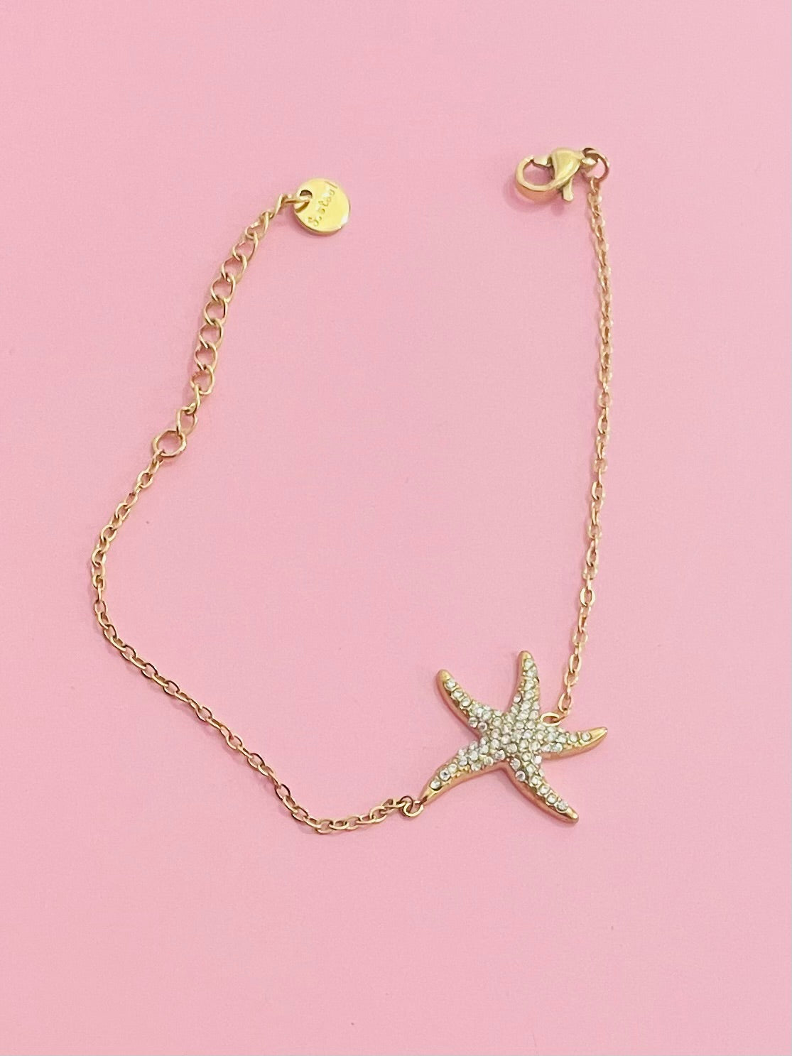 🎀✨Bracelet doré étoile de mer