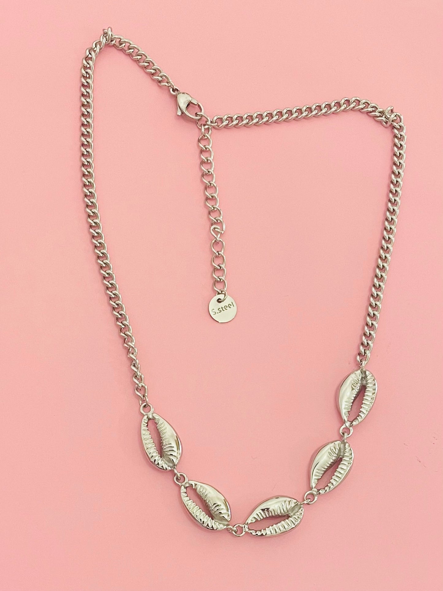 🎀✨Collier argenté coquillages ✨🎀