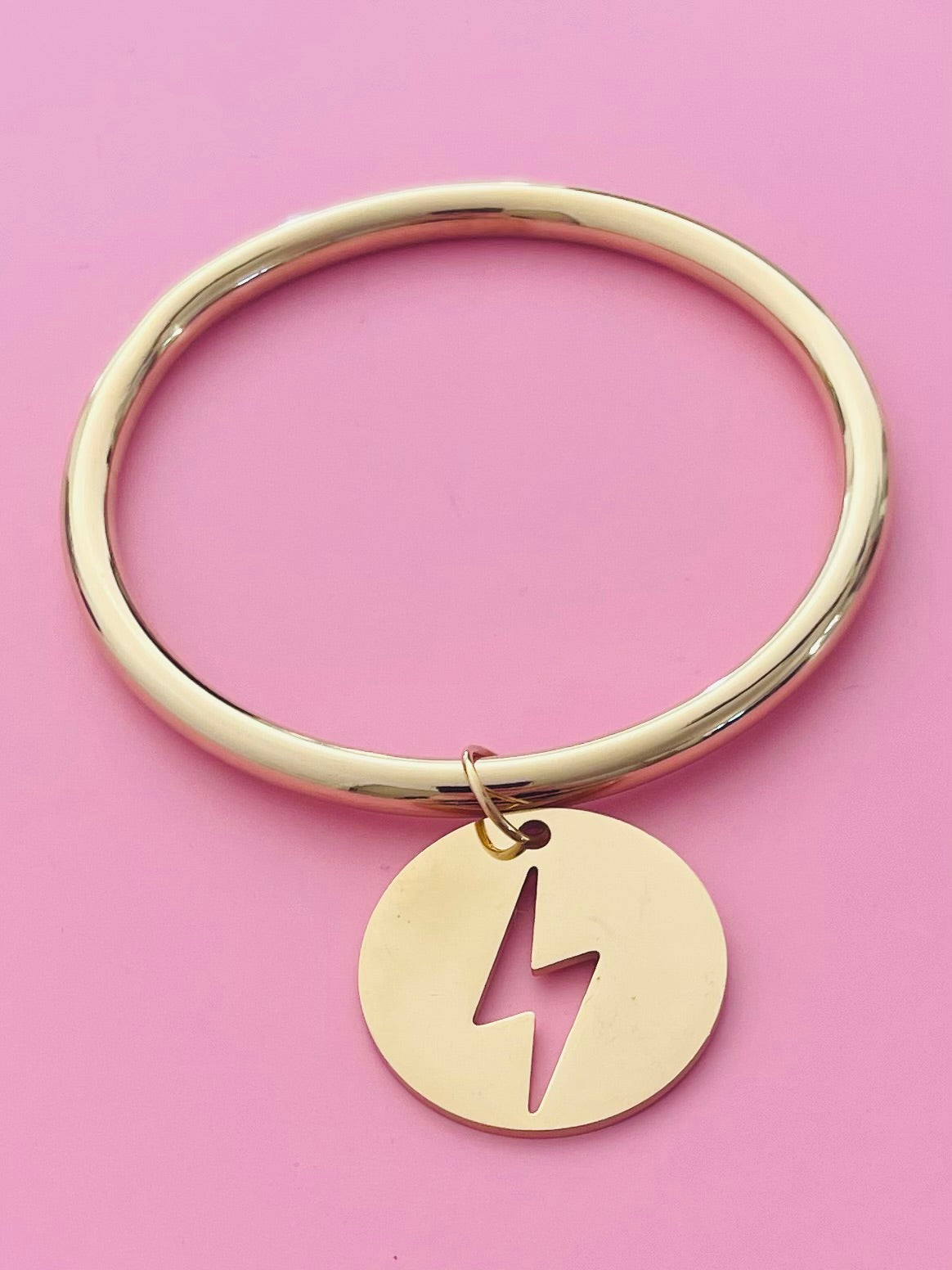 🎀Jonc doré éclair ✨