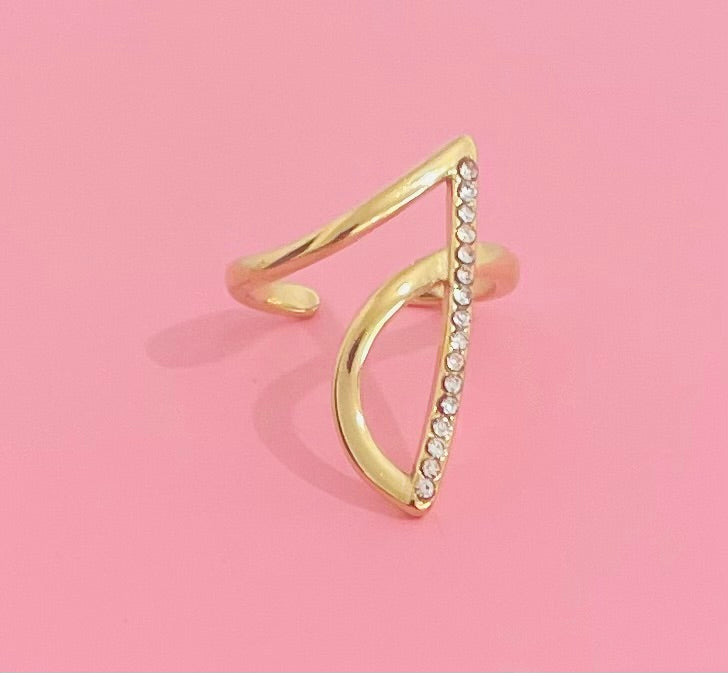 Bague dorée ✨🎀