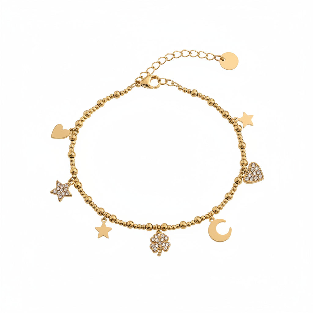 Chaine de cheville dorée ✨