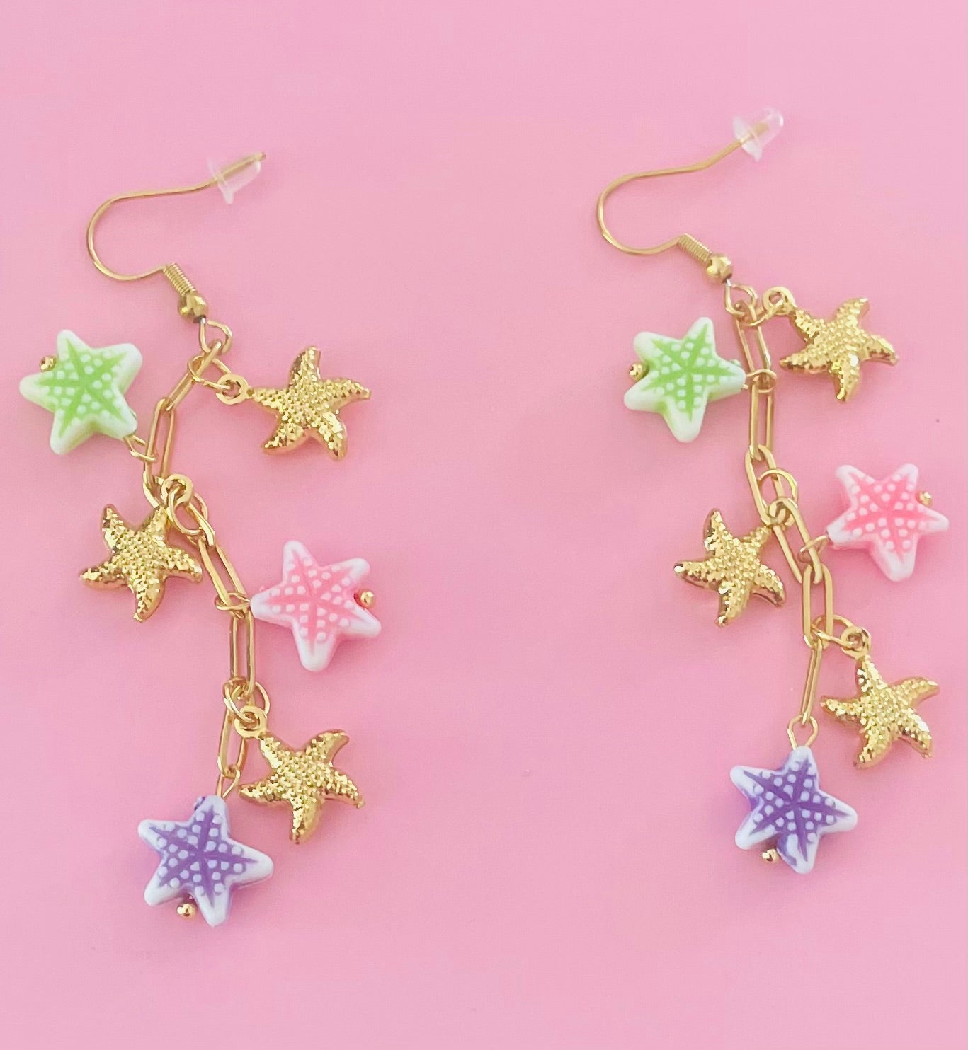 🎀✨boucles d’oreilles étoiles de mer ✨🎀