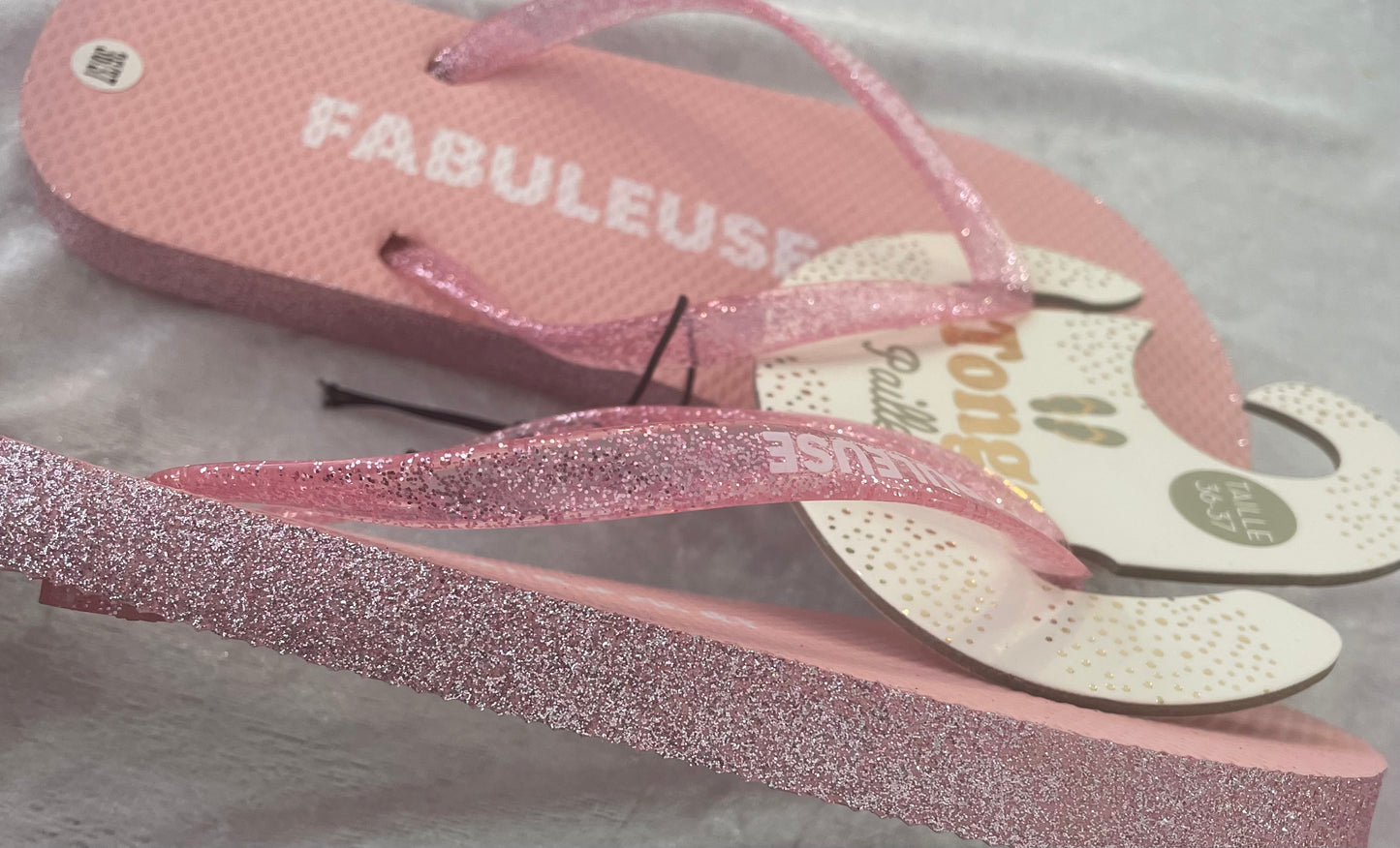 Tongs à paillettes FABULEUSE 🎀💕36/37