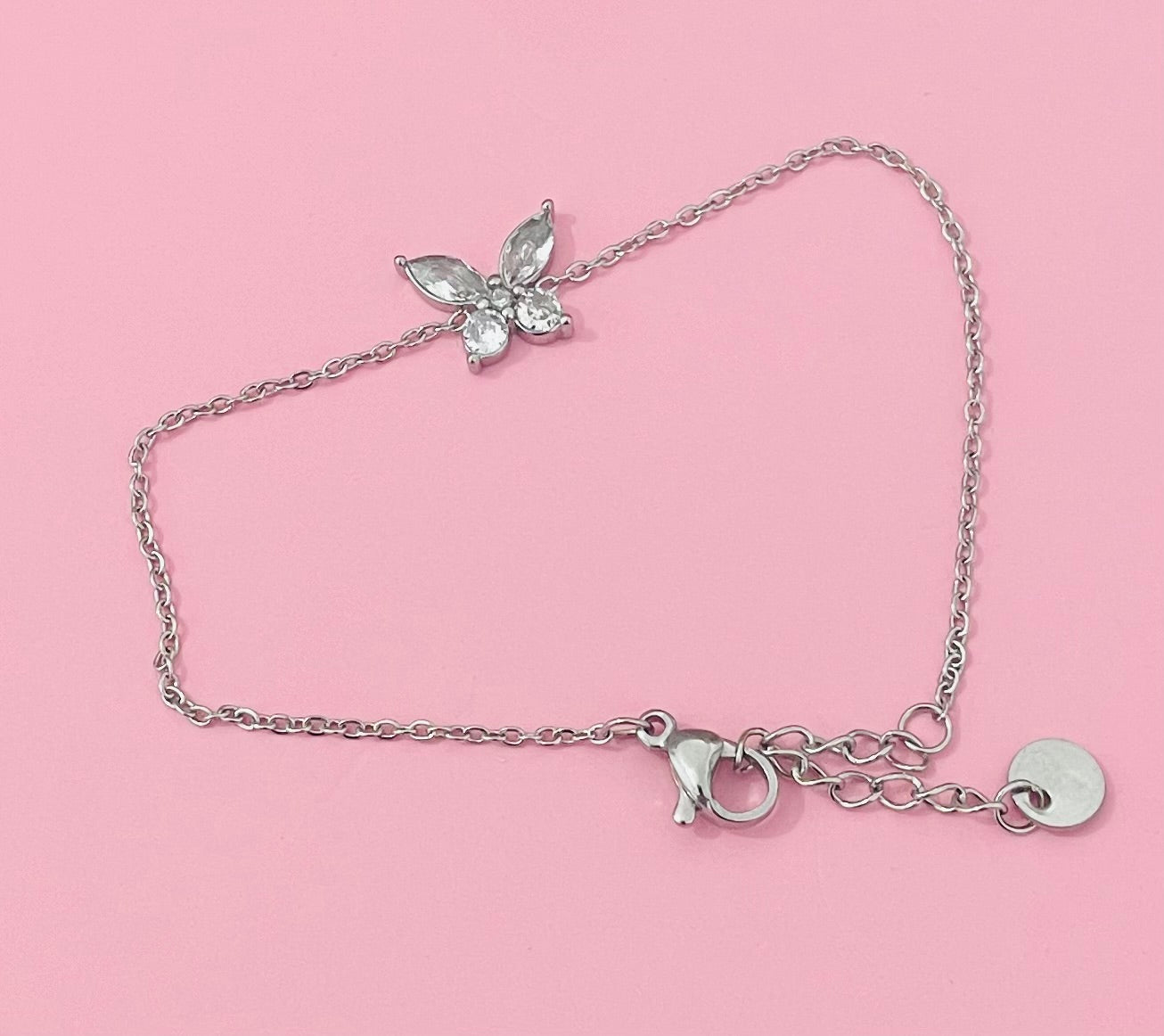 🎀✨bracelet papillon argenté ✨🎀