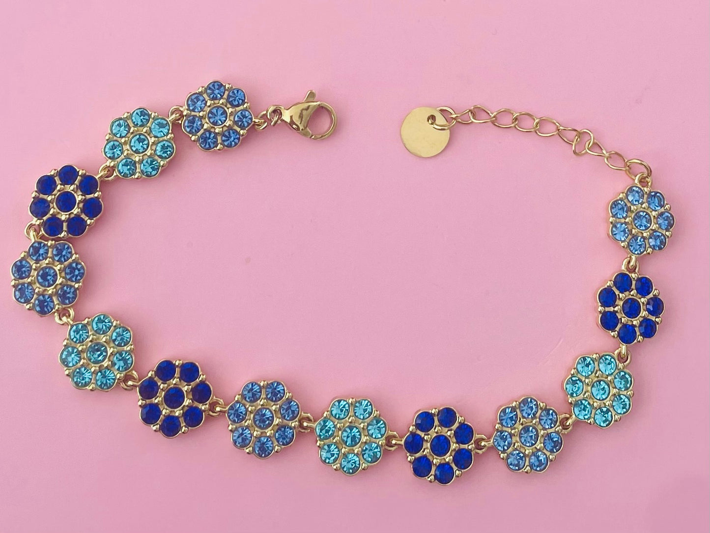 Bracelet doré bleu✨🎀
