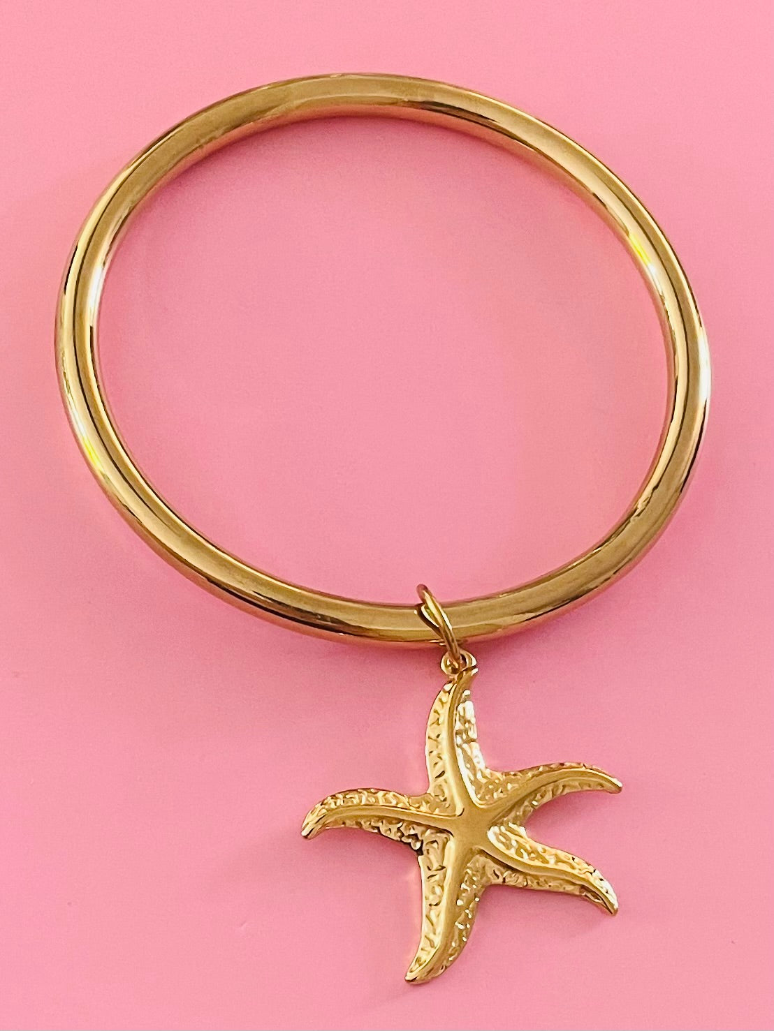 Jonc doré étoile de mer ✨🎀