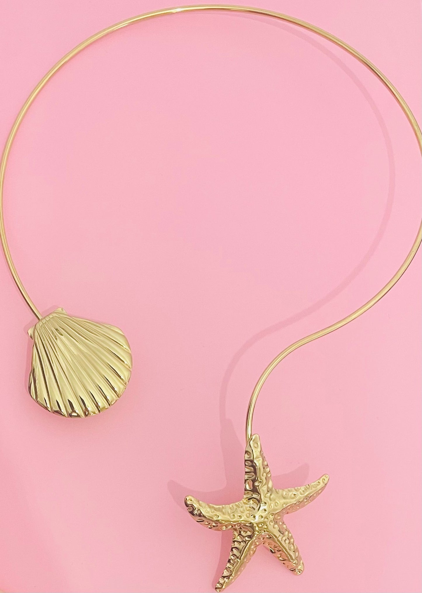 🎀✨Ras de cou coquillage étoile de mer 🐚 🎀
