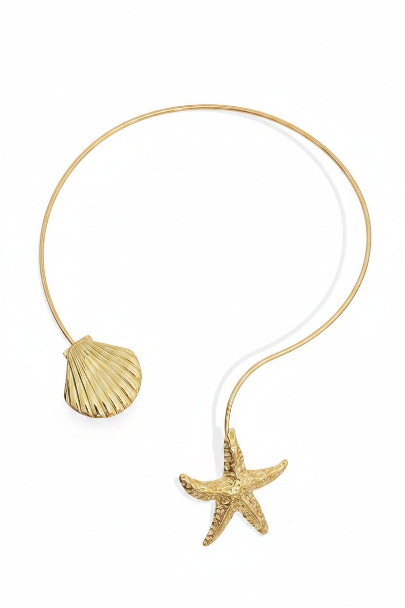 Ras de cou coquillage étoile de mer ✨