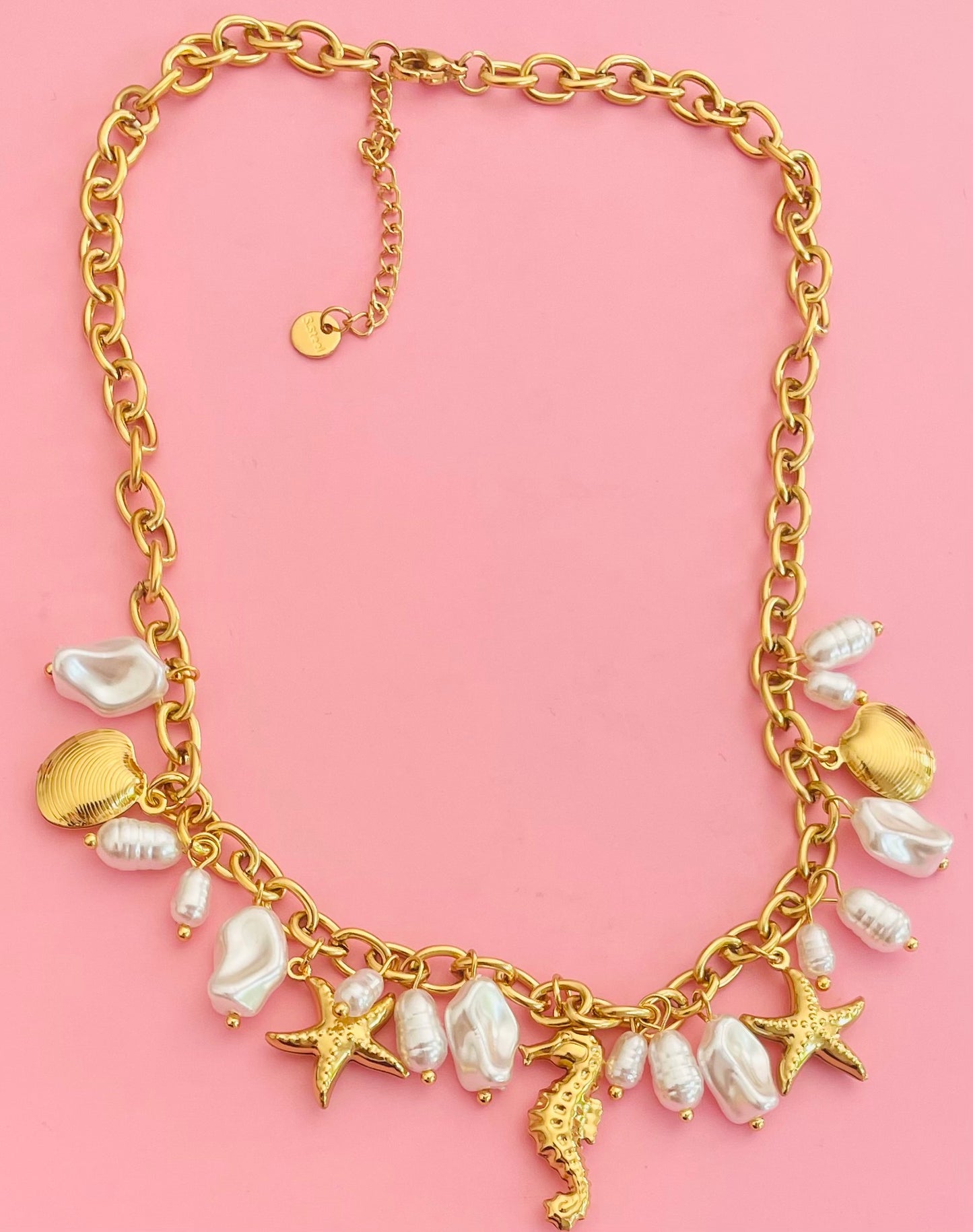 Collier doré mer✨🎀