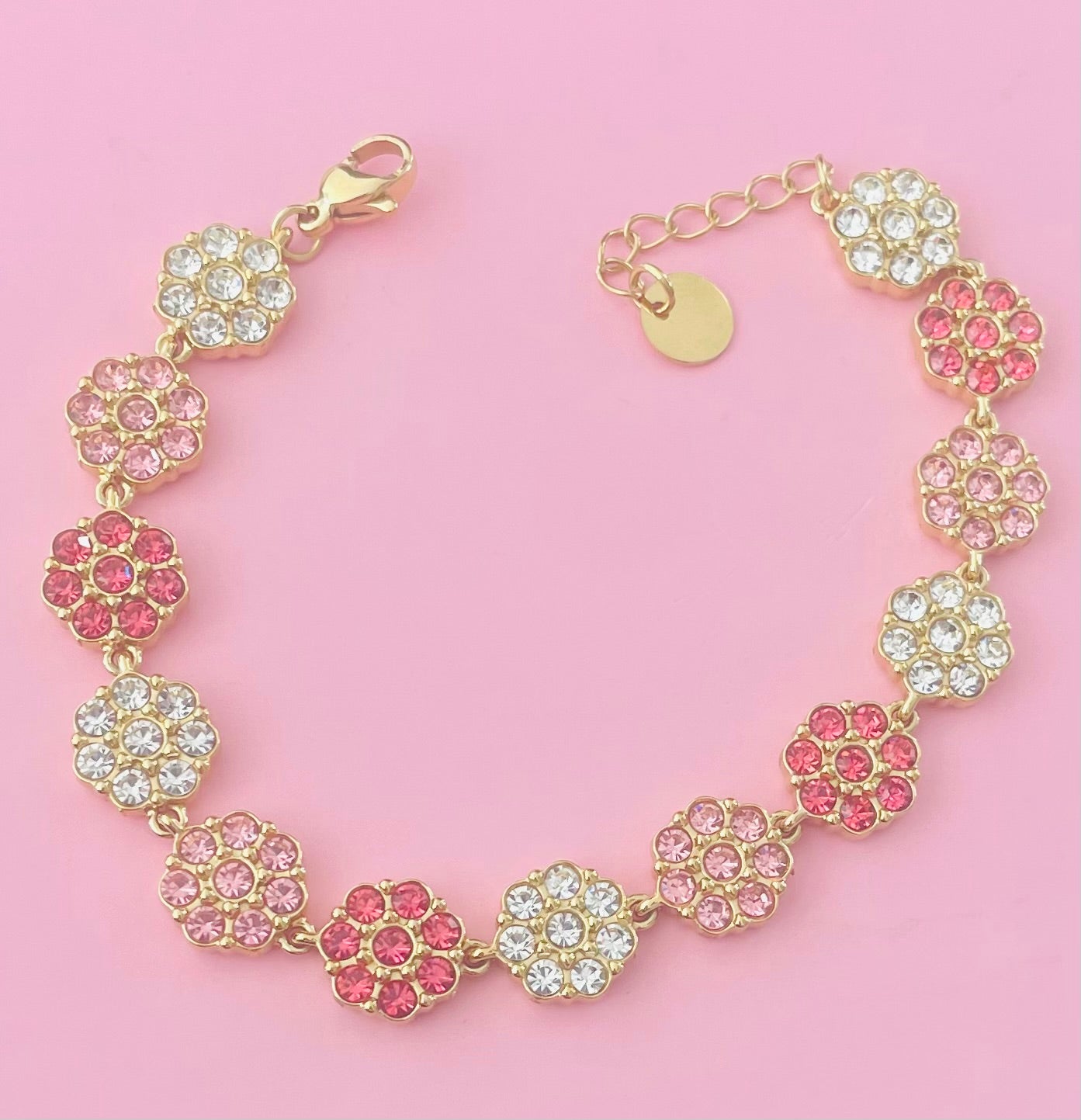Bracelet doré rose✨🎀