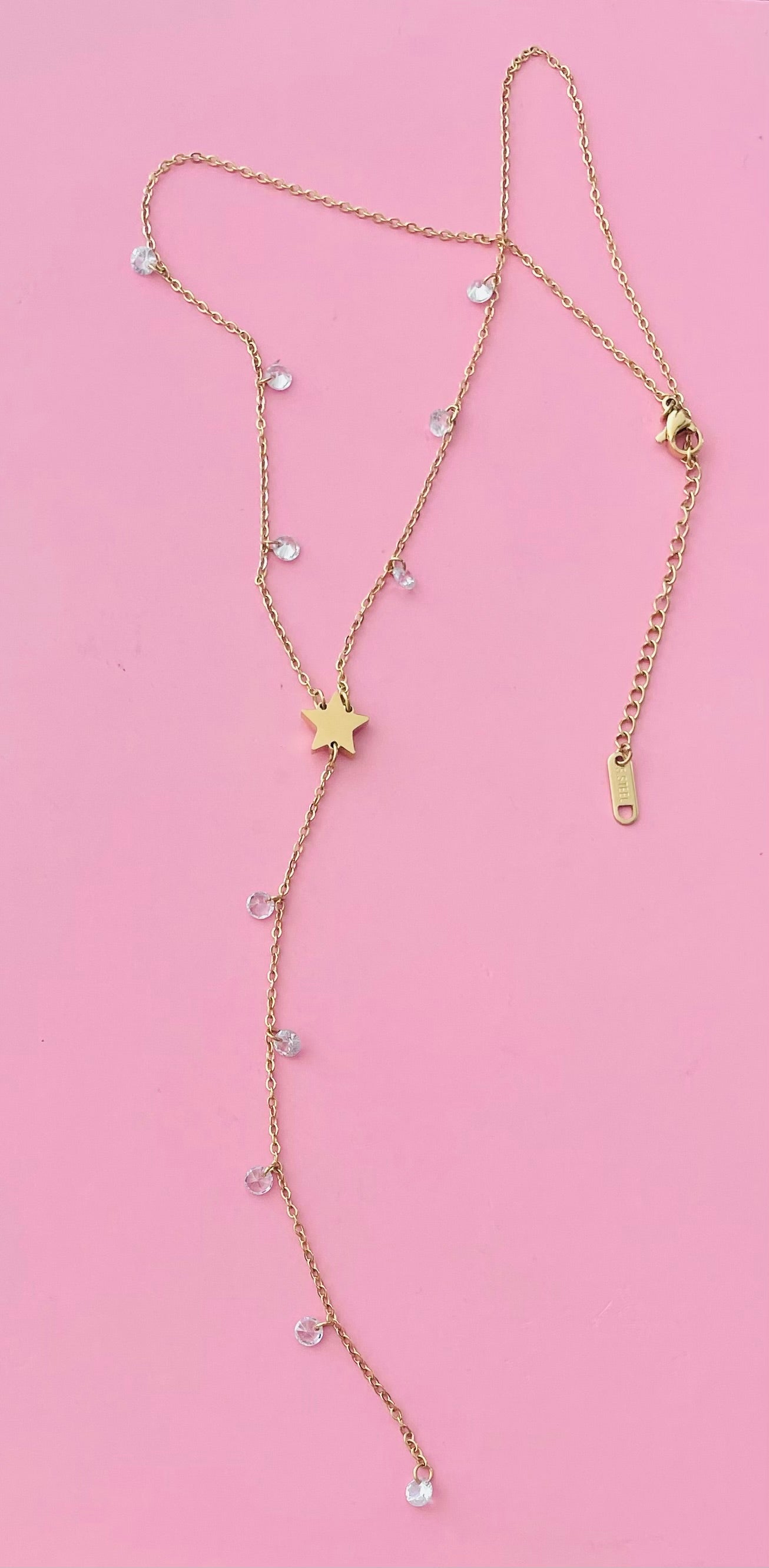 Collier doré étoile ✨🎀
