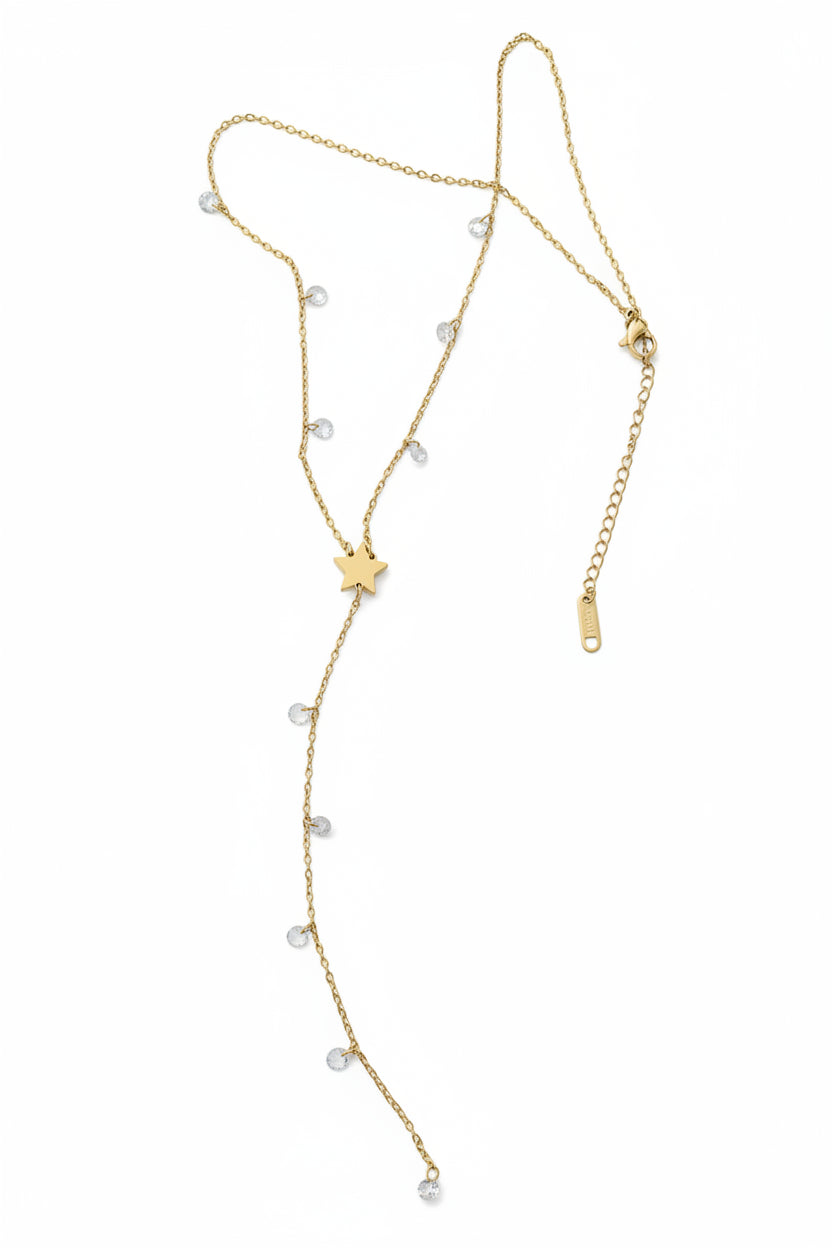 Collier doré étoile ✨