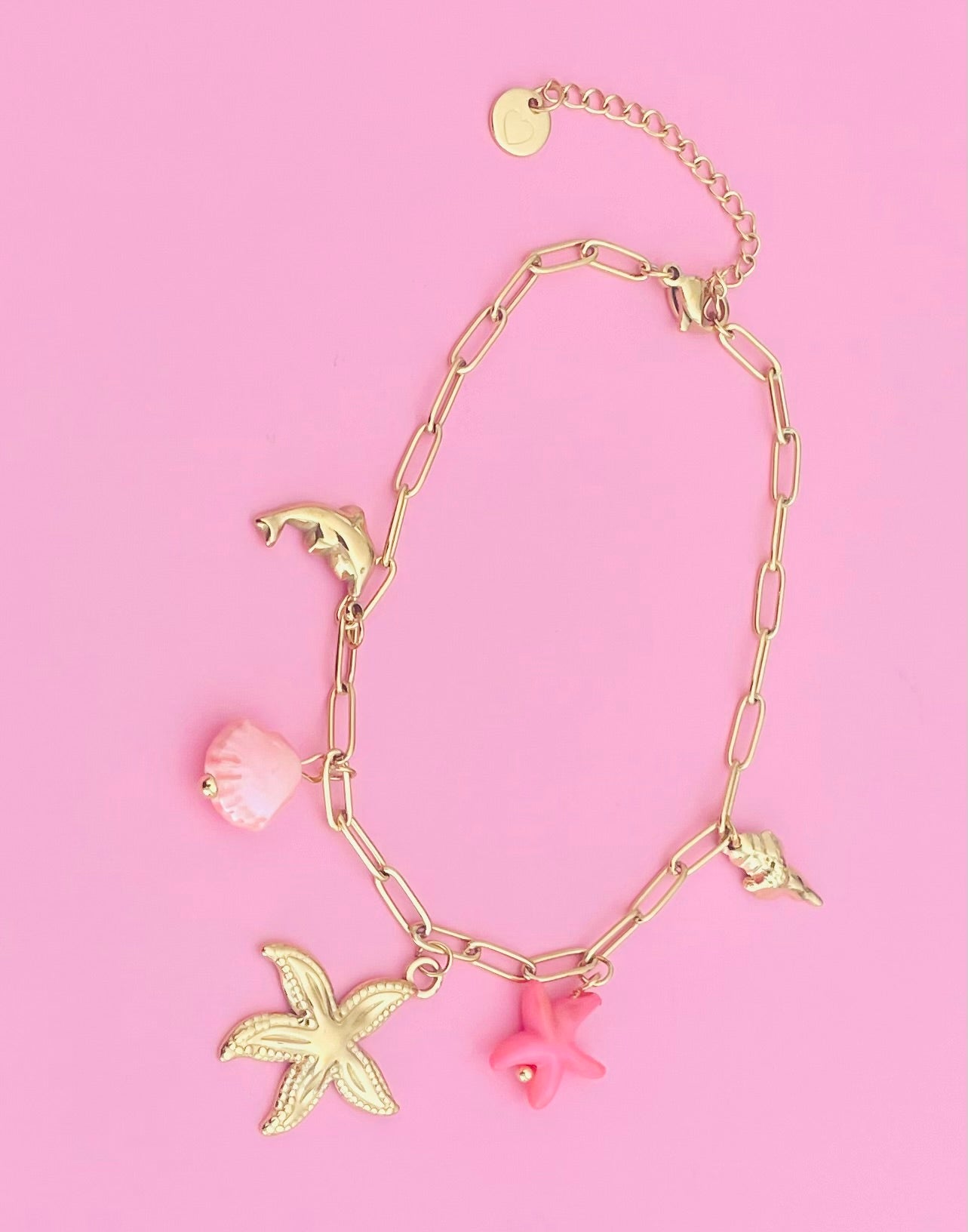 🎀✨chaine de cheville dorée mer✨🎀
