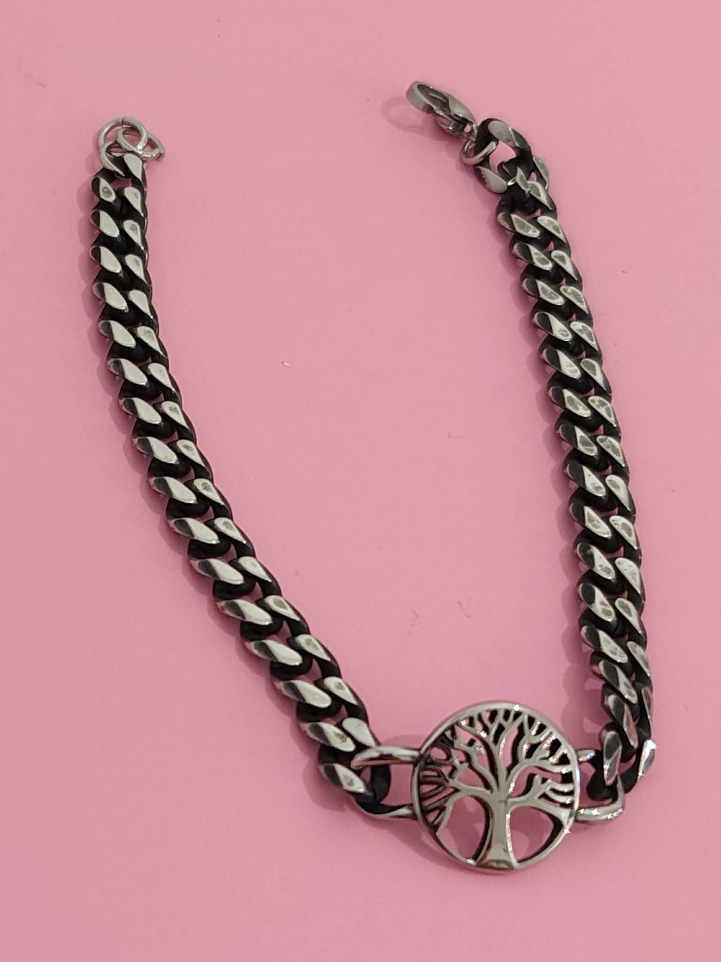 Bracelet argenté arbre de vie
