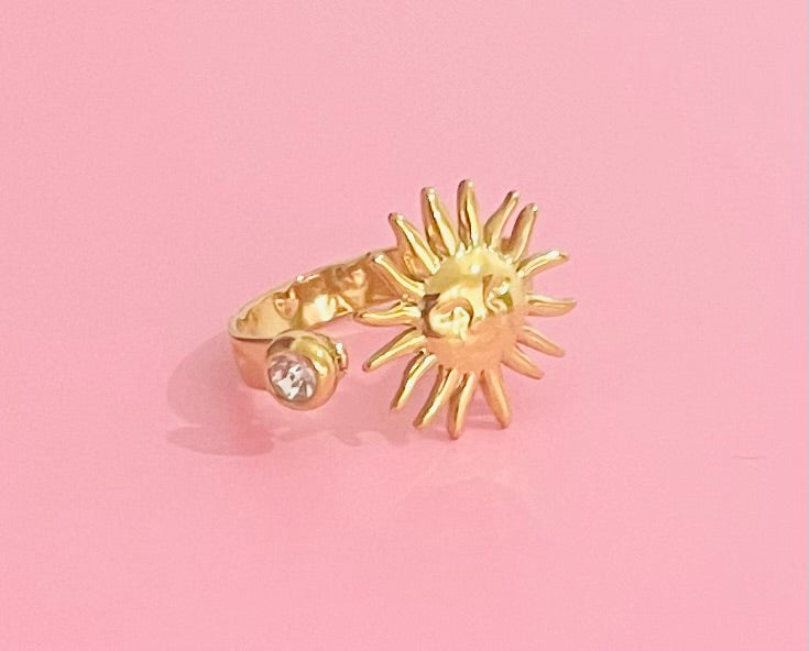 🎀✨Bagues dorées soleil ✨🎀