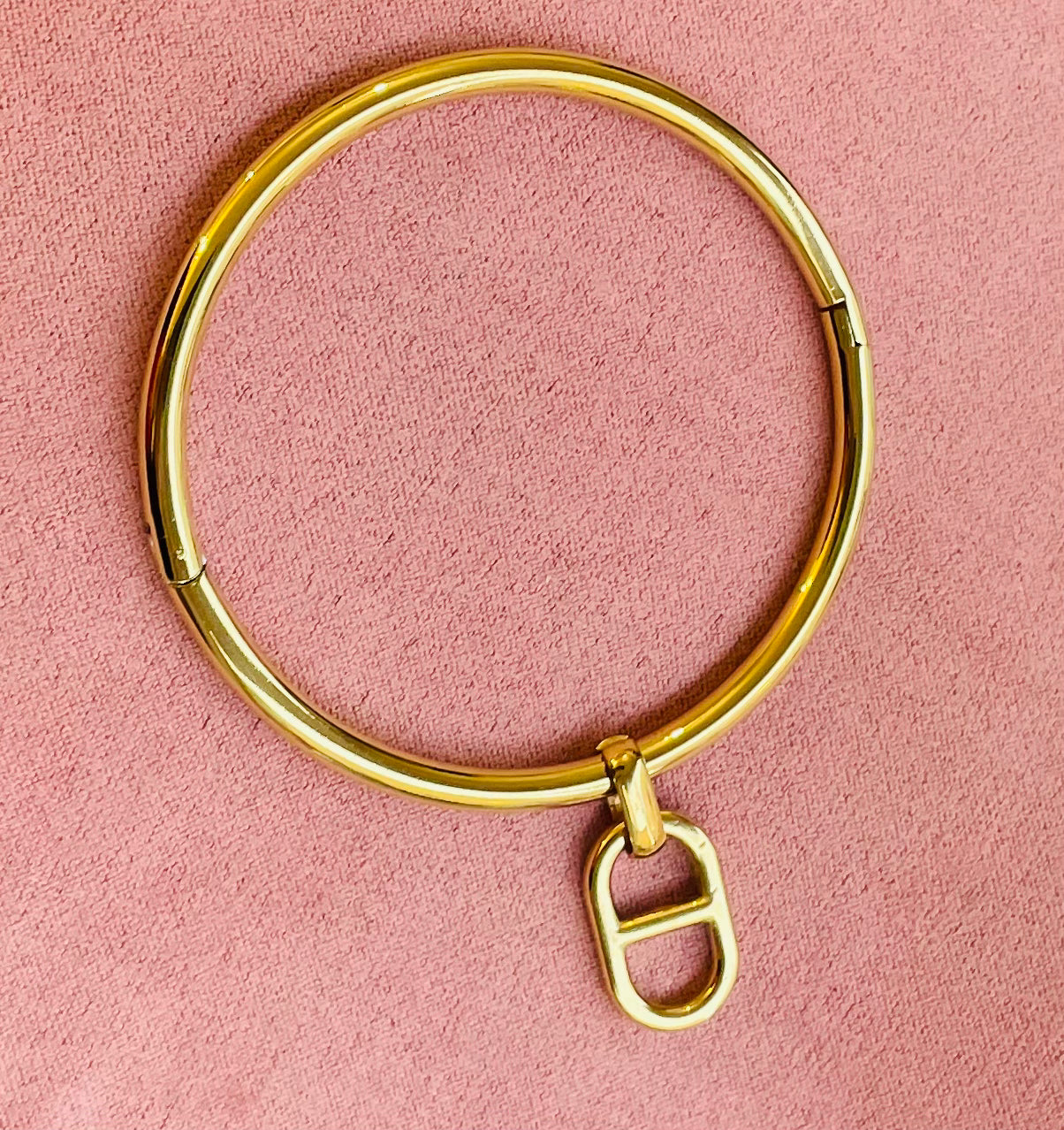 Jonc doré maille marine