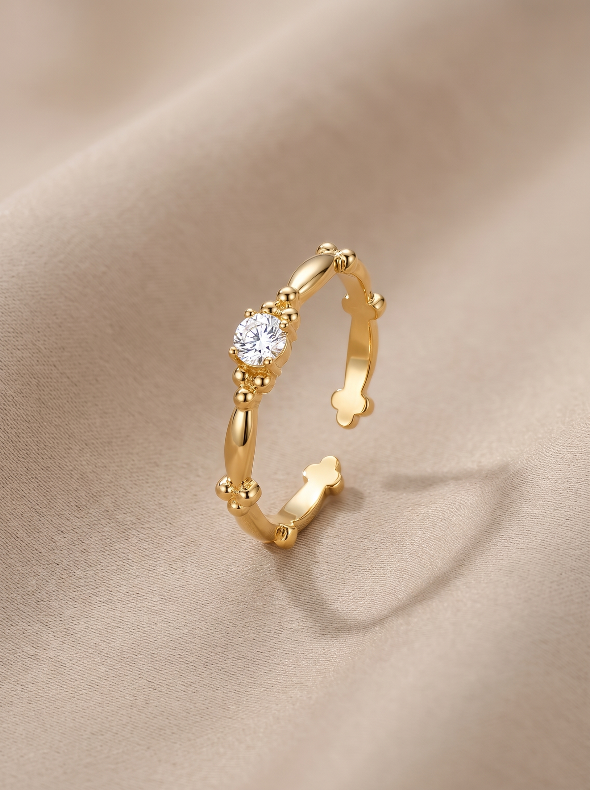 Bague dorée