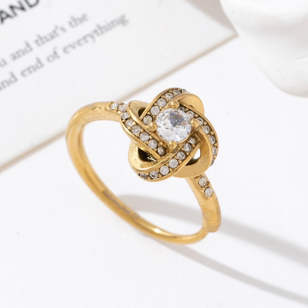 Bague dorée