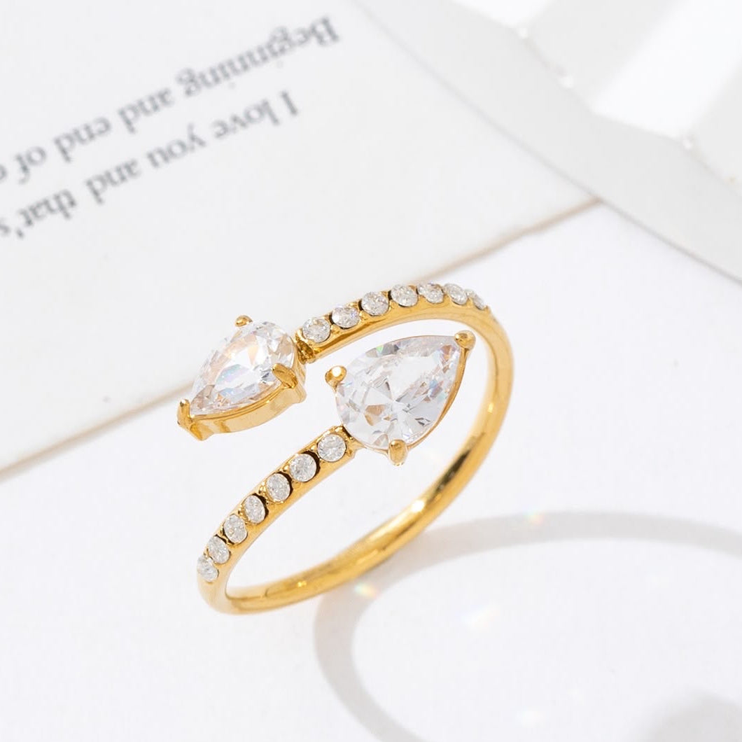 ✨Bague dorée🩷