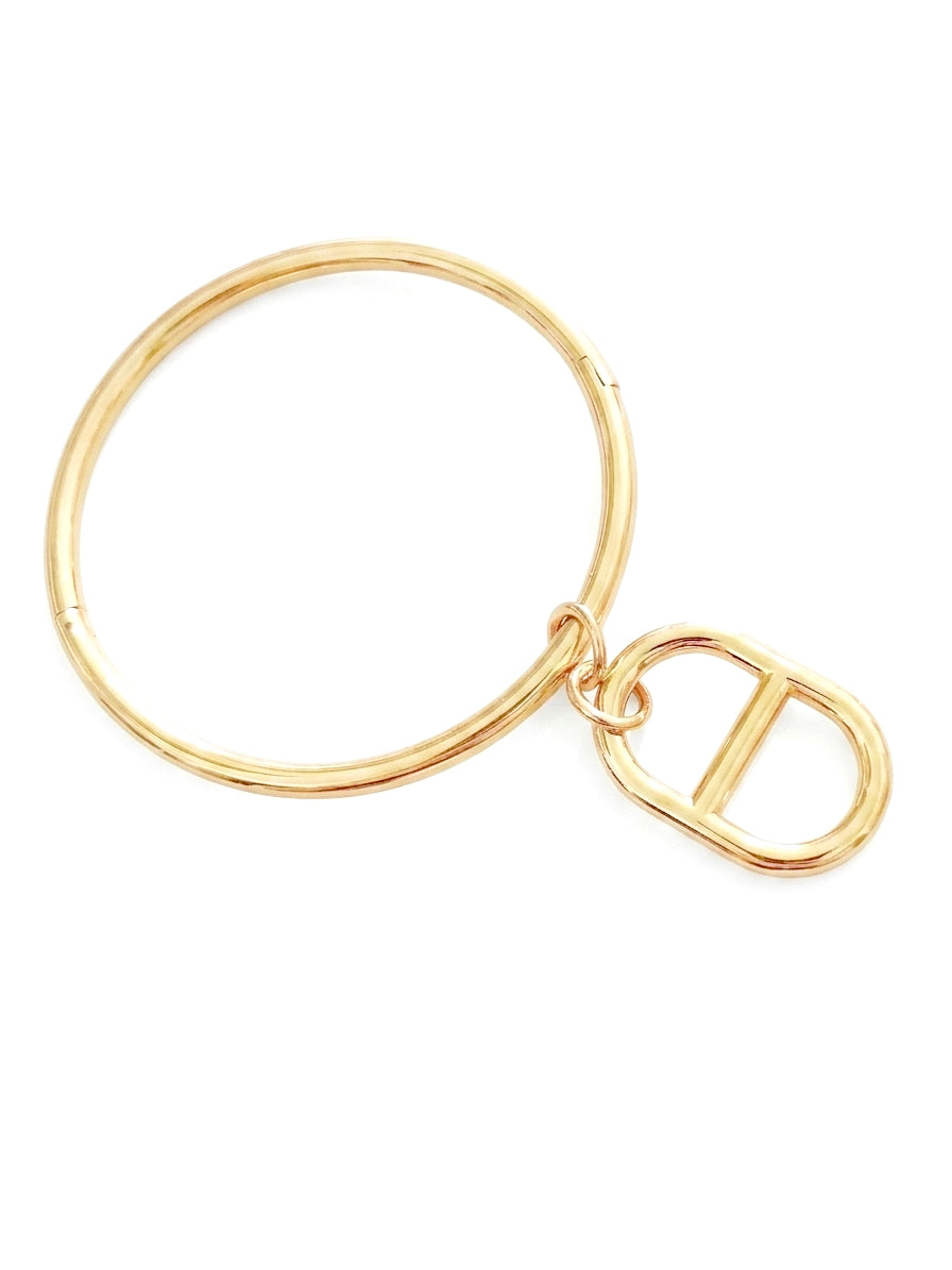 🩷Jonc doré maille marine ⭐