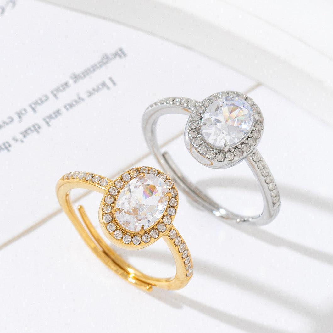 Bague dorée