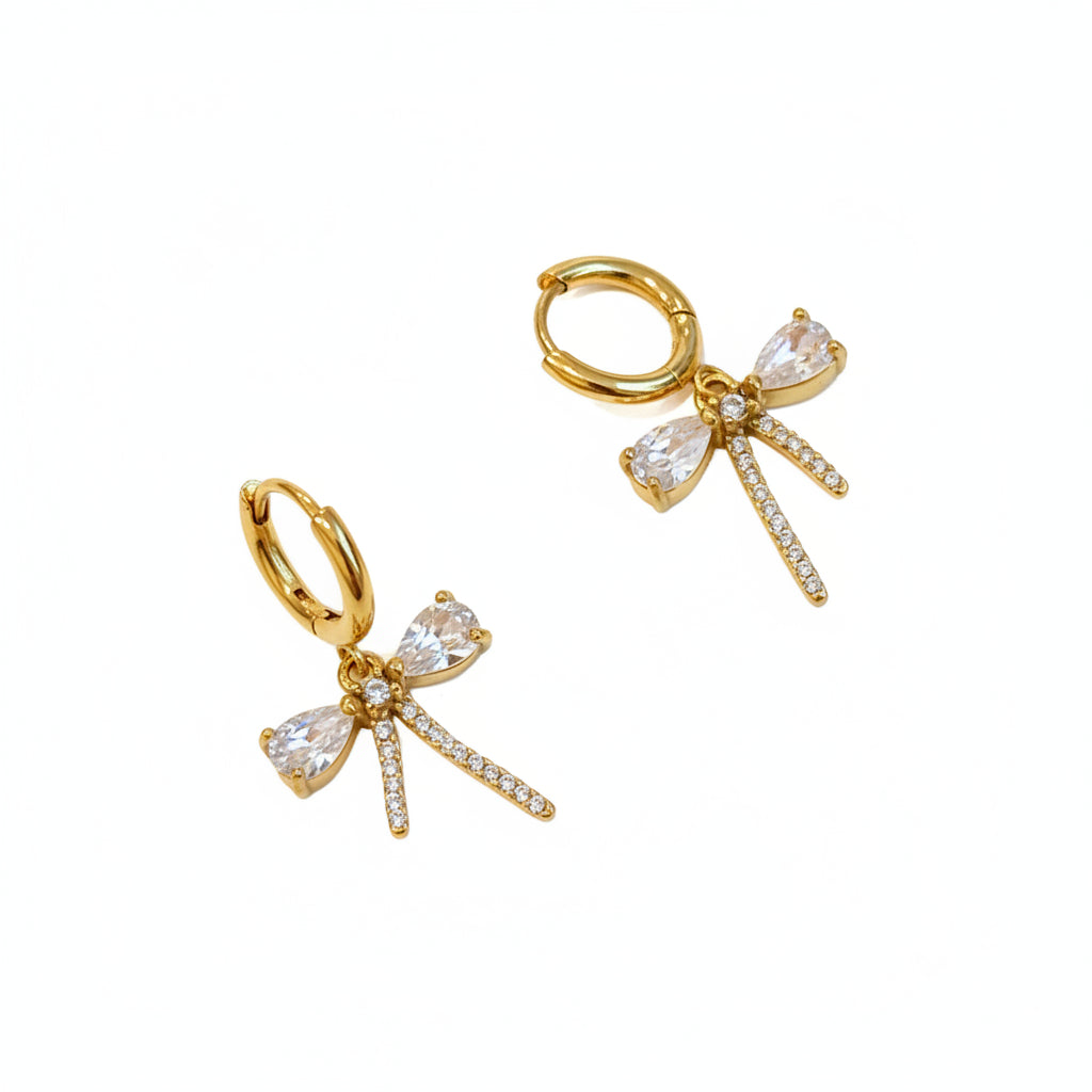Boucles d'oreilles dorées