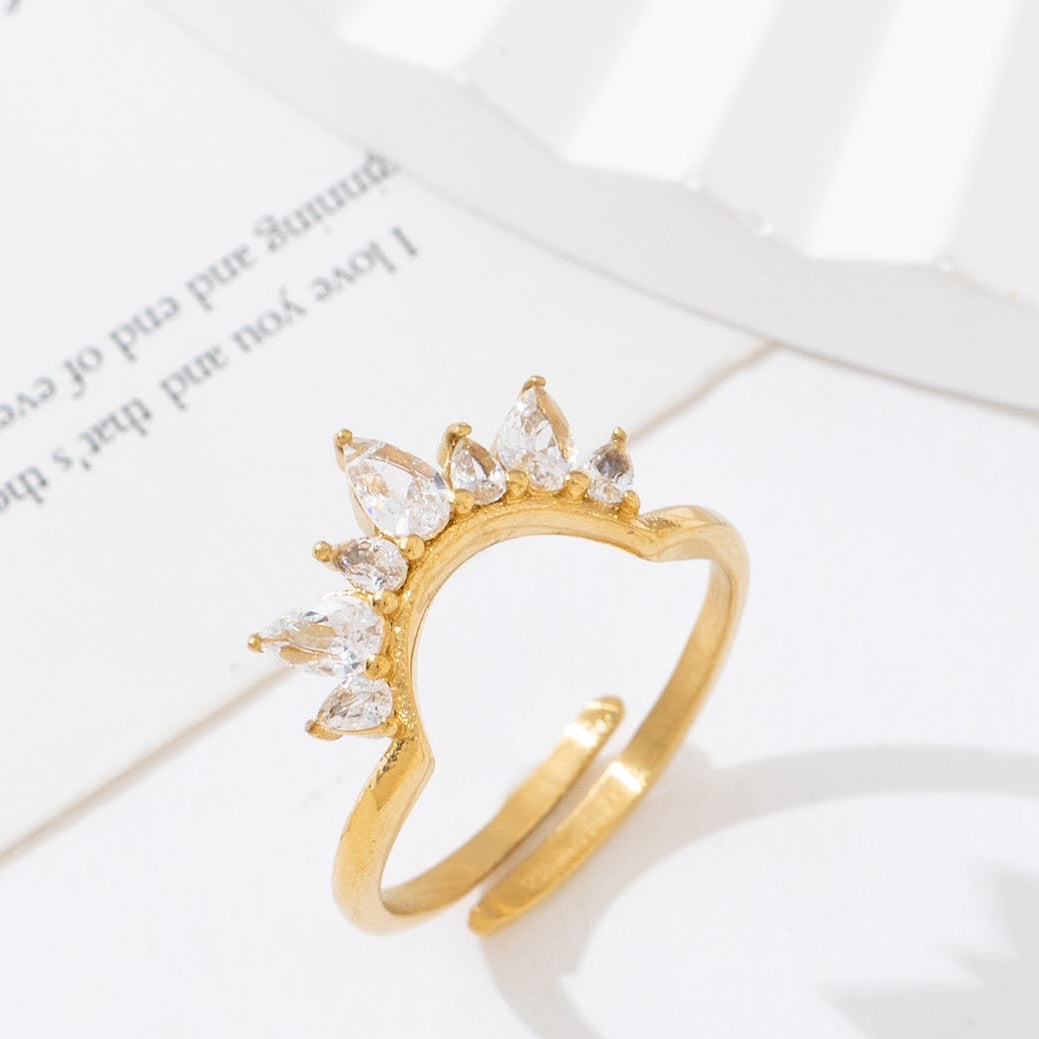 Bague dorée