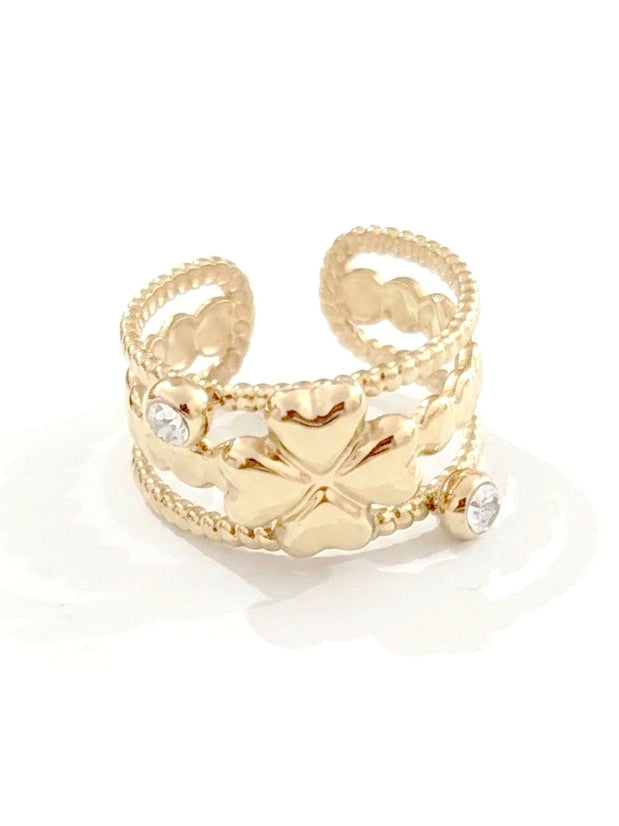 Bague dorée