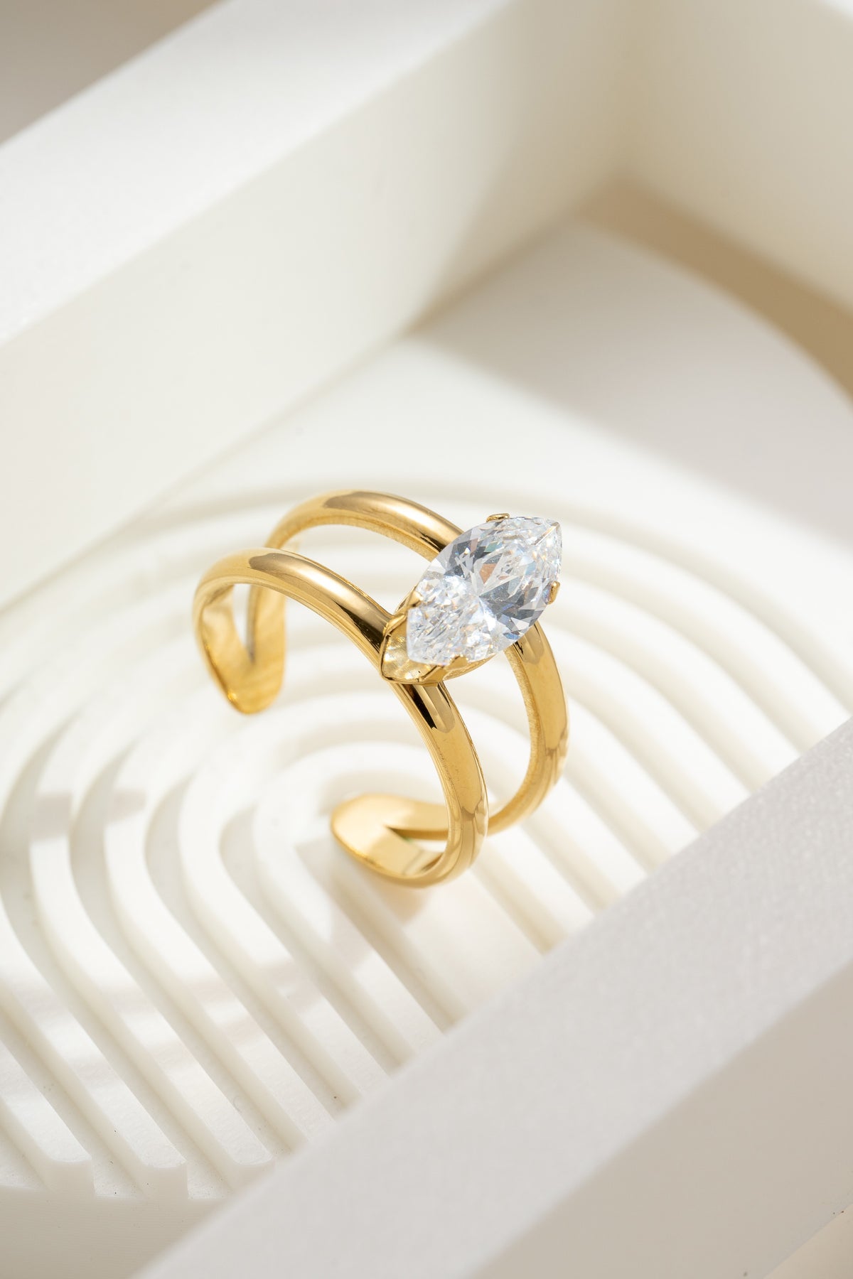Bague dorée ✨