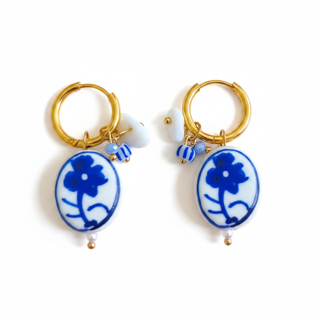 Boucles d'oreilles dorées
