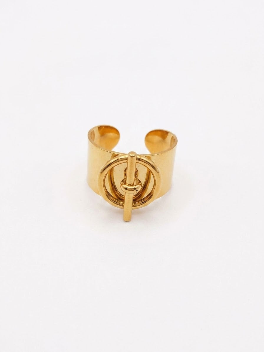 Bague dorée