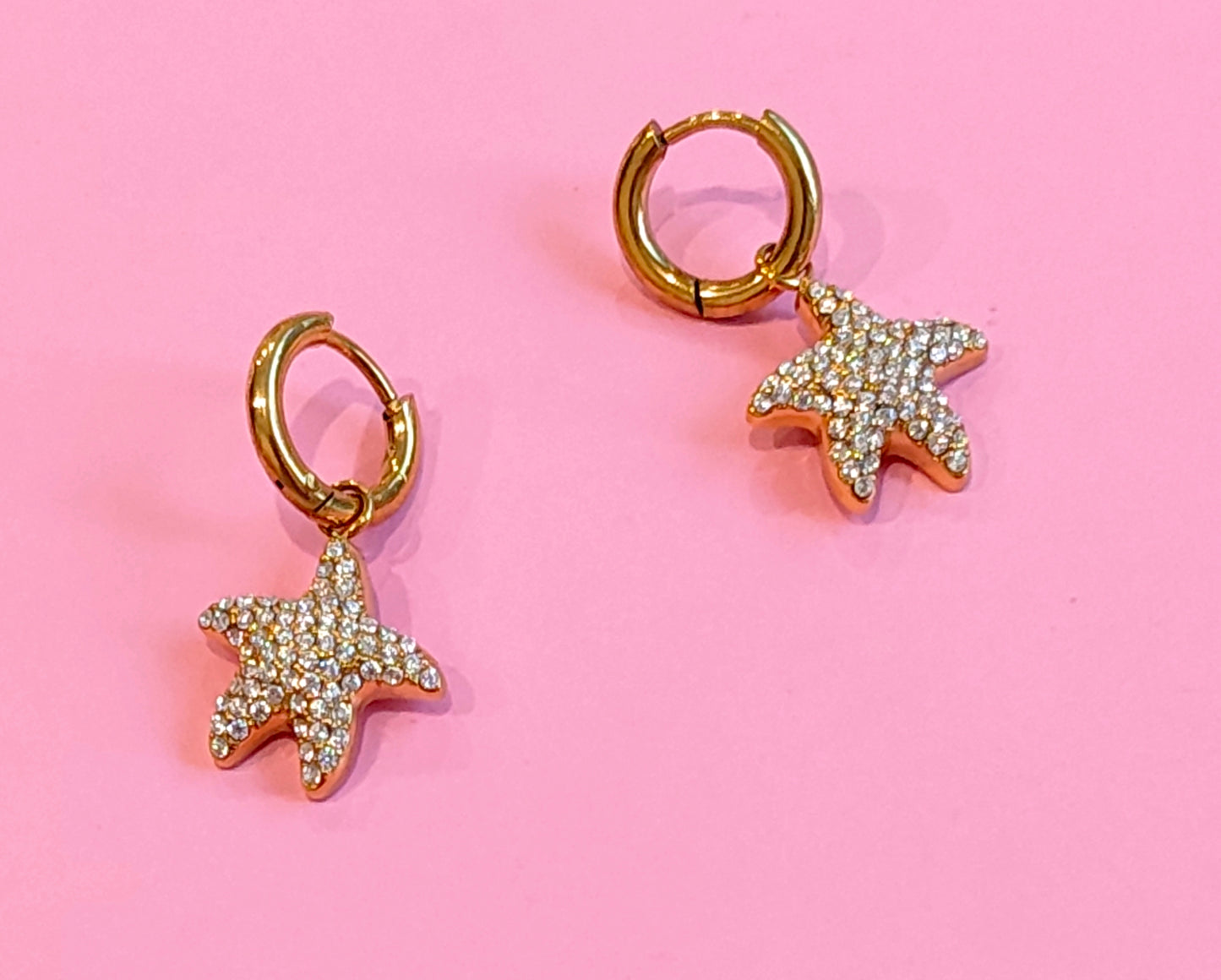Boucles d'oreilles étoiles de mer
