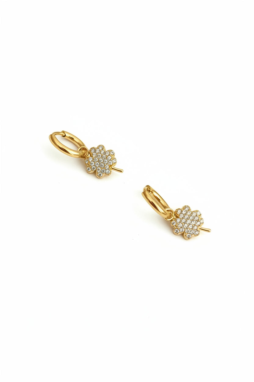 Boucles d'oreilles dorées