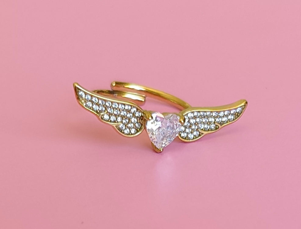 Bague dorée