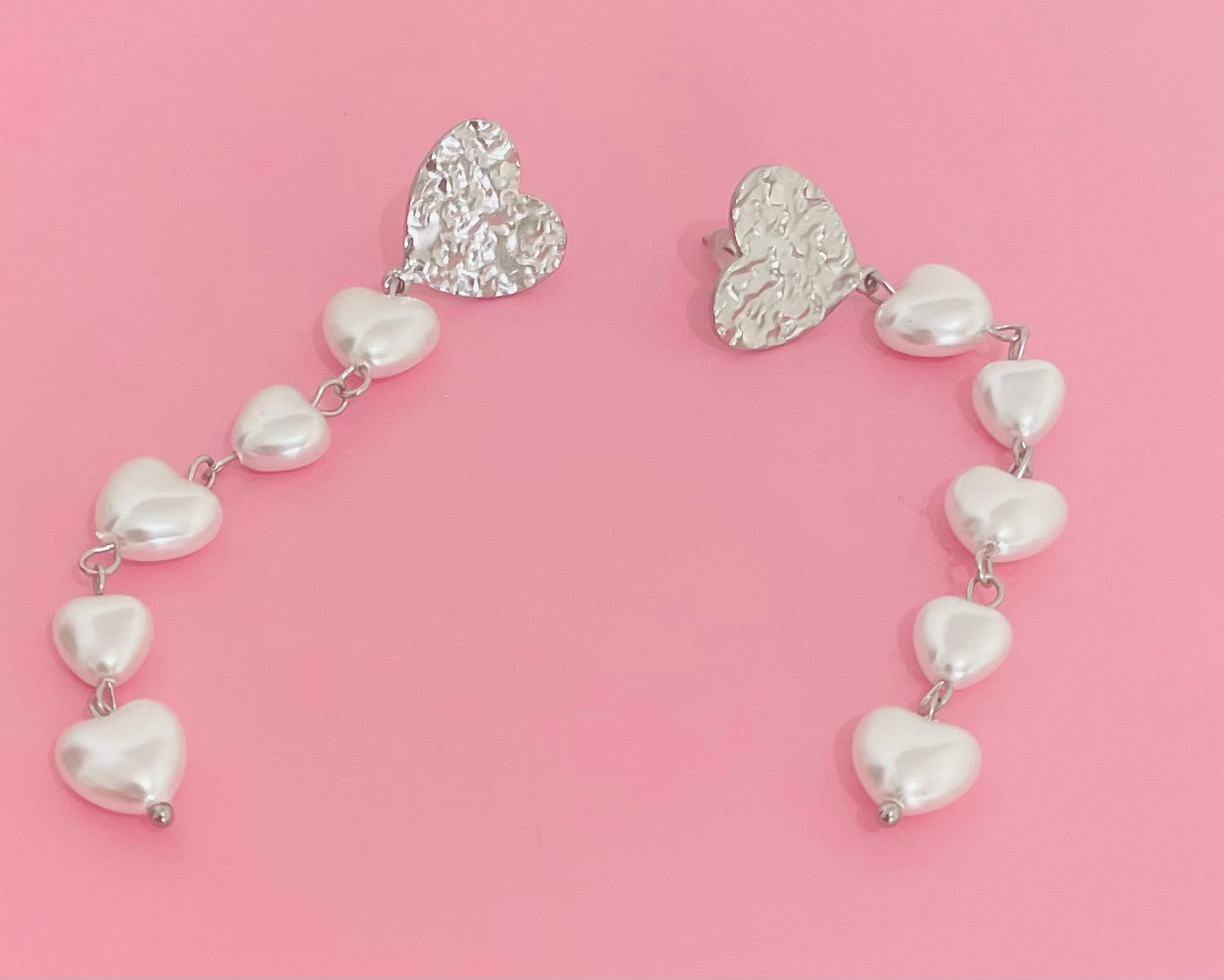 Boucles d’oreilles argentées✨🎀