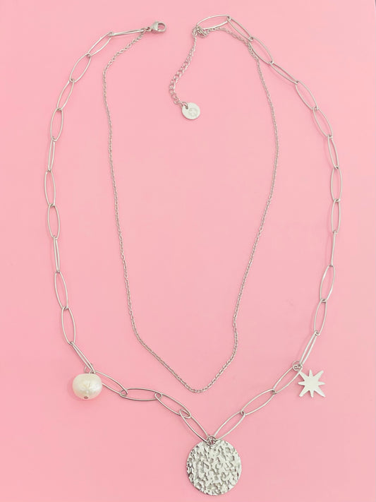 Collier argenté✨