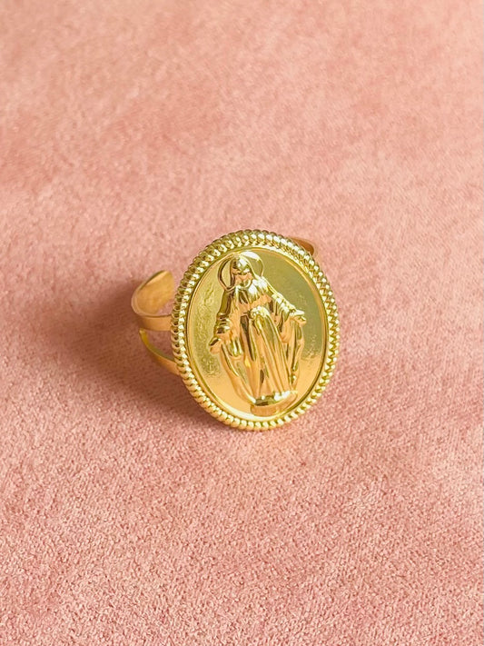Bague Dorée vierge