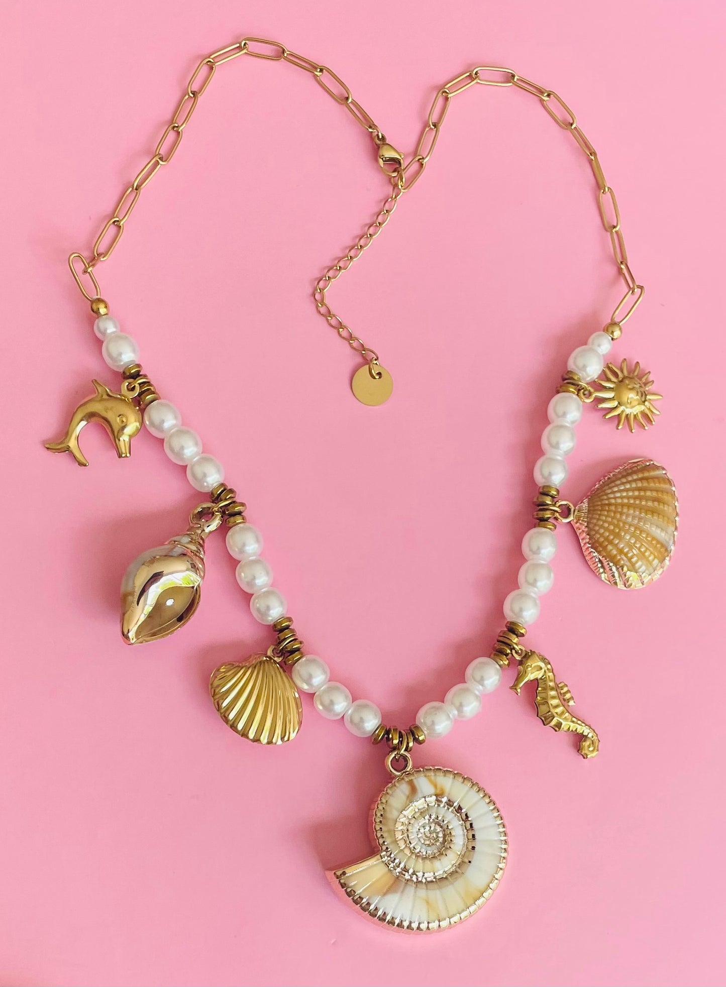 🎀✨collier doré mer✨🎀