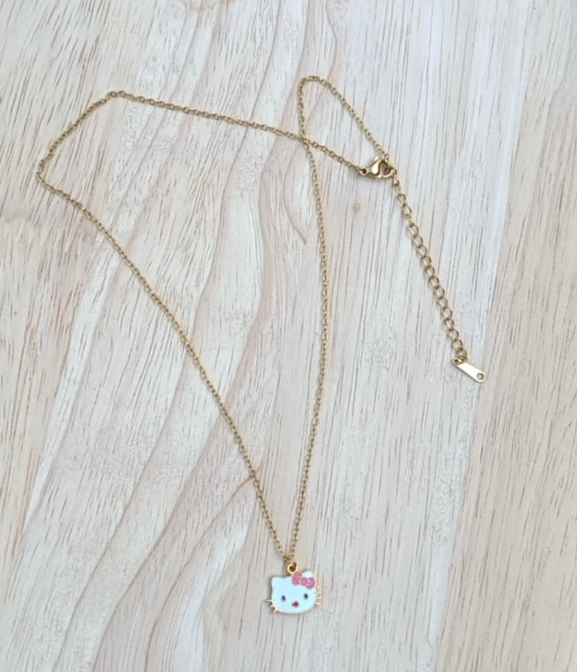 Collier doré enfants