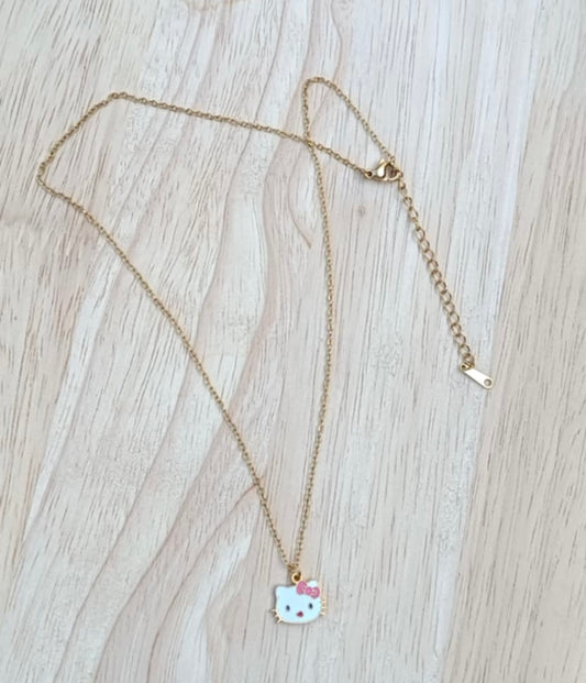 Collier doré enfants