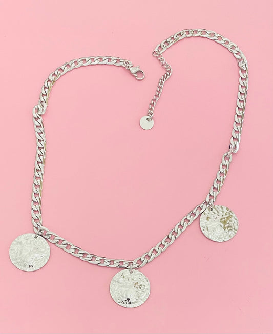 Collier argenté ✨
