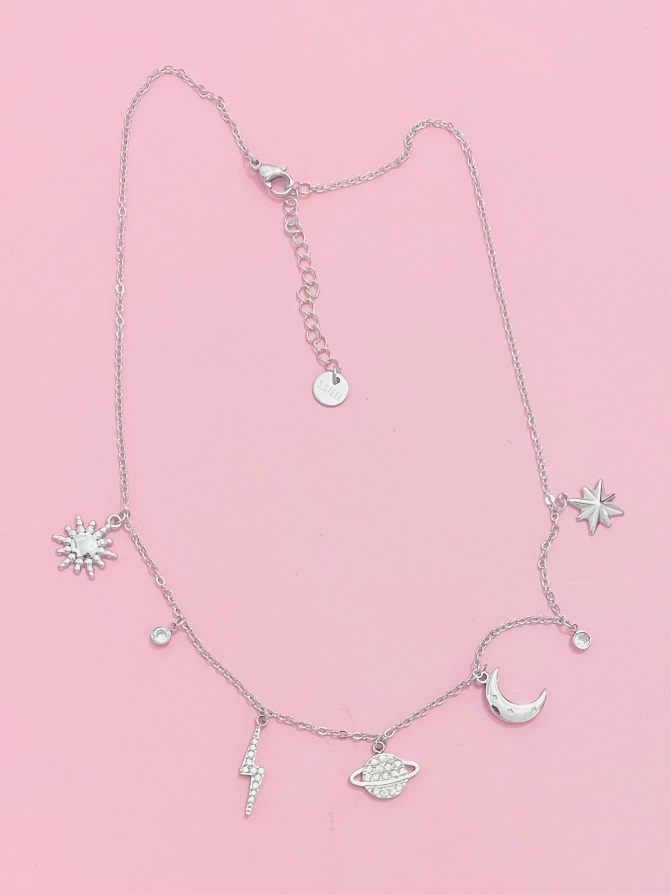 Collier argenté