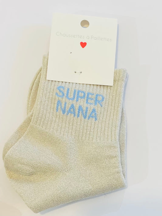 Chaussettes à paillettes Super  NANA⭐️