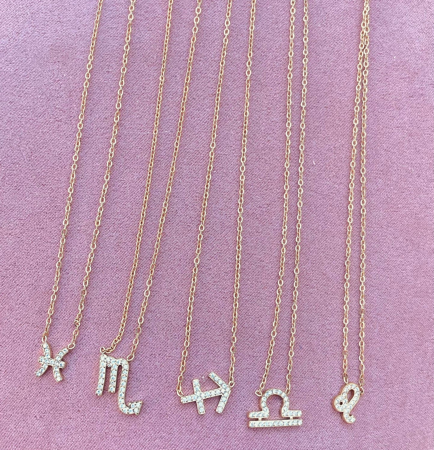 🎀✨Collier signe astrologique