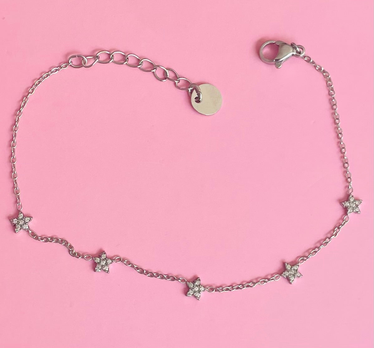 🎀✨bracelet argenté étoiles ✨🎀