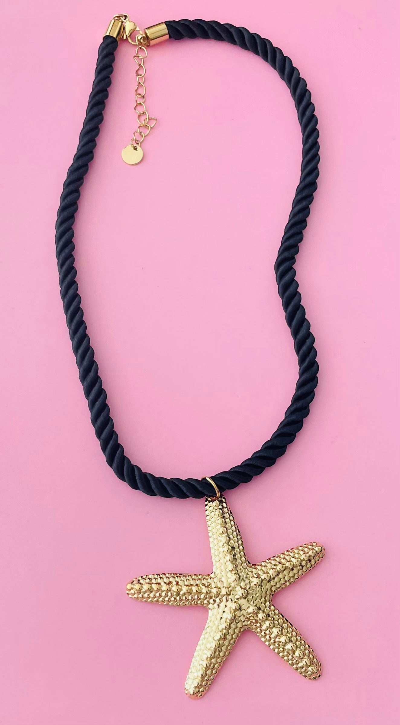 Collier doré étoile de mer✨🐚