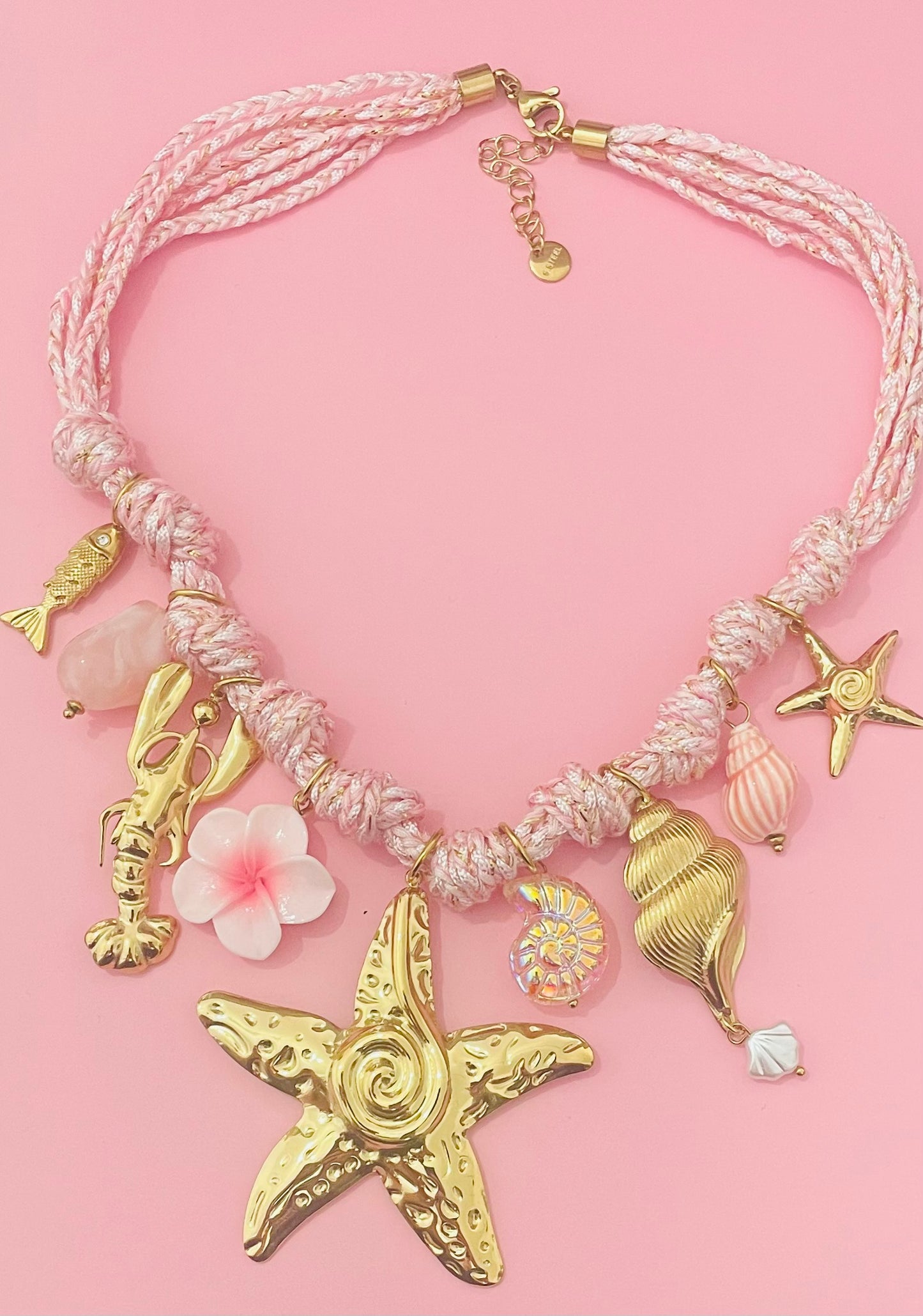 Collier doré mer✨🎀