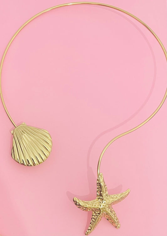 Ras de cou coquillage étoile de mer ✨