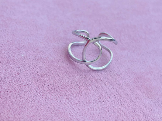 Bague argentée