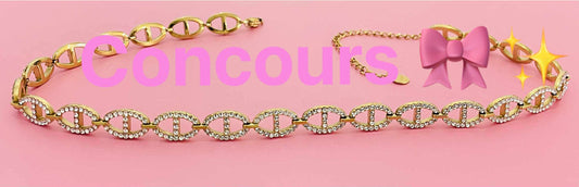 🎀✨ Concours  terminé 🎀✨    Pour participer :
-Suivre mon compte TIKTOK 
-identifier 5 personnes en commentaire 
_partager en story (une chance de plus)

Résultat Lundi 23  Février 2026🌸
un autre concours disponible sur￼tiktok 💖